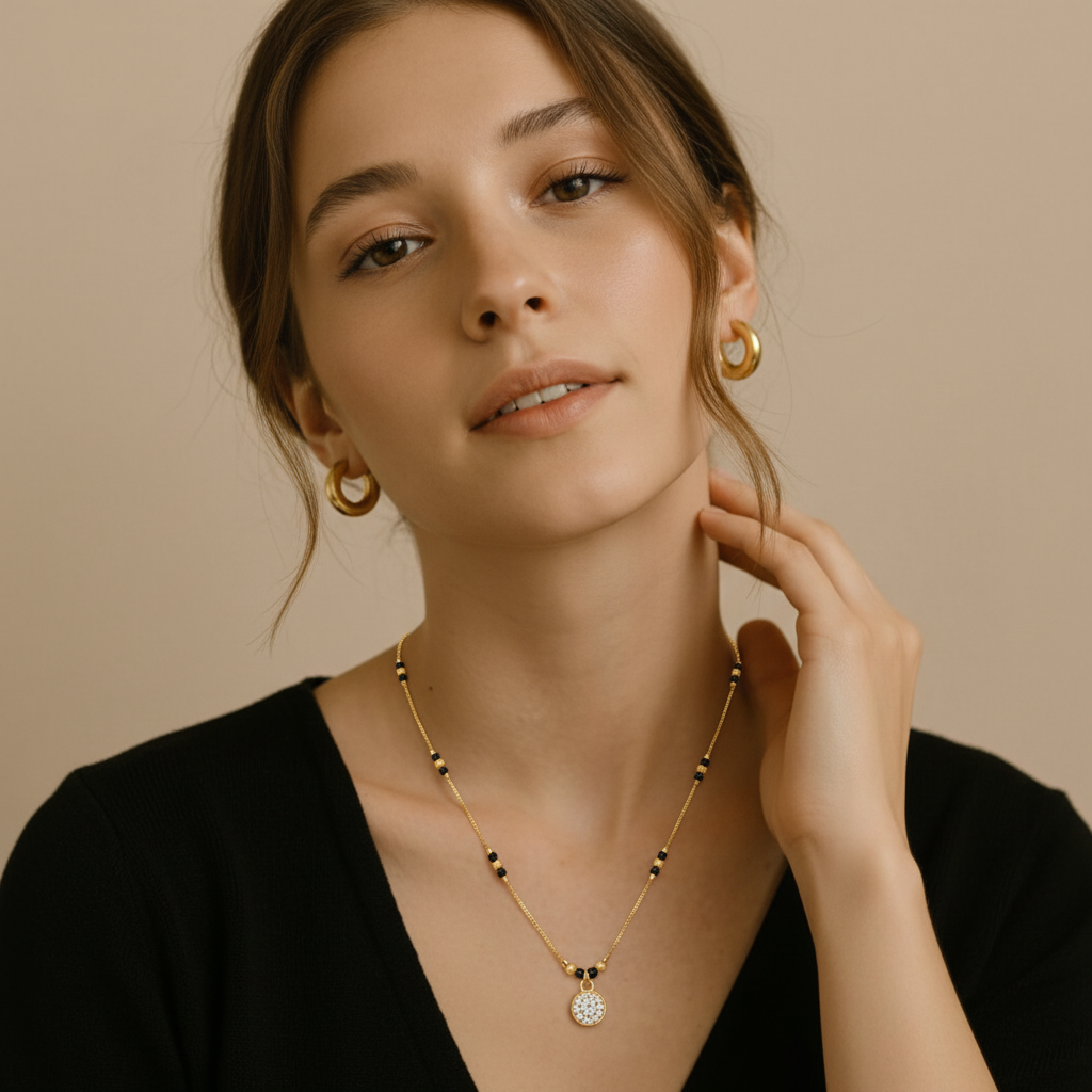 Mitali Gold Plated Mangalsutra