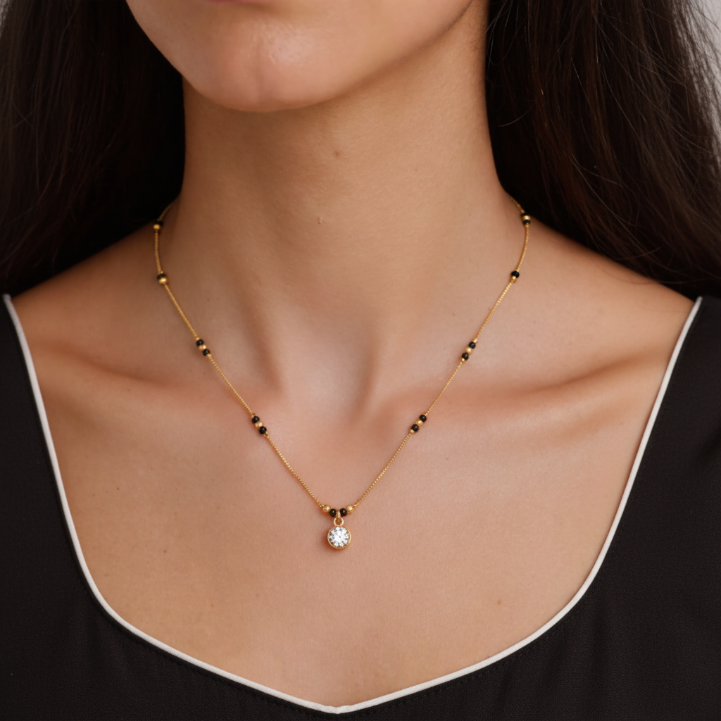 Mitali Gold Plated Mangalsutra