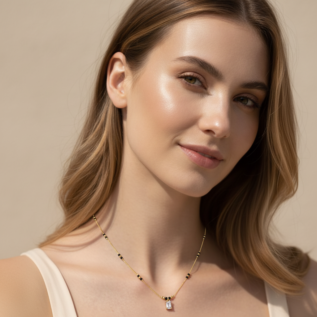 Harini Gold Plated Mangalsutra