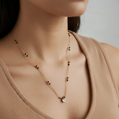 Pallavi Gold Plated Mangalsutra