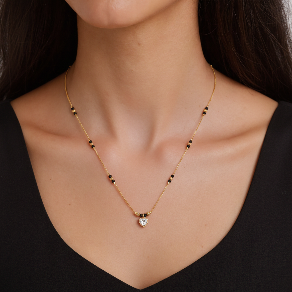 Pallavi Gold Plated Mangalsutra
