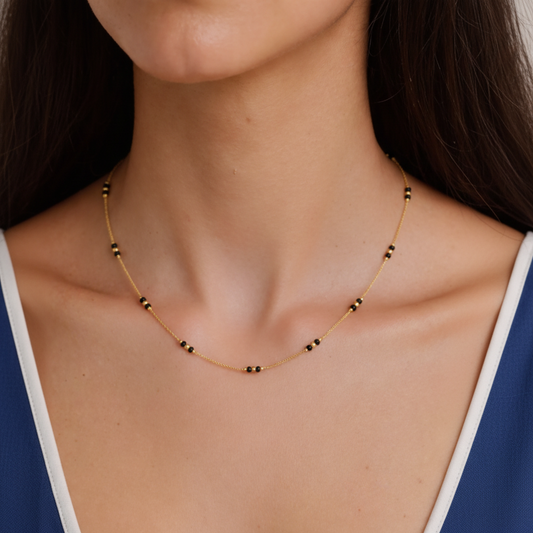 Bansari Gold Plated Mangalsutra