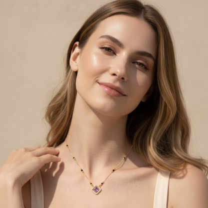 Kamya Gold Plated Mangalsutra