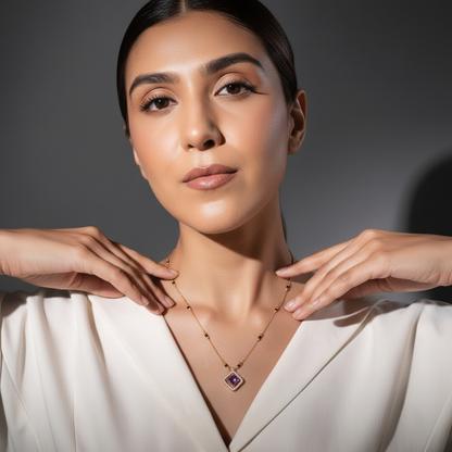 Kamya Gold Plated Mangalsutra