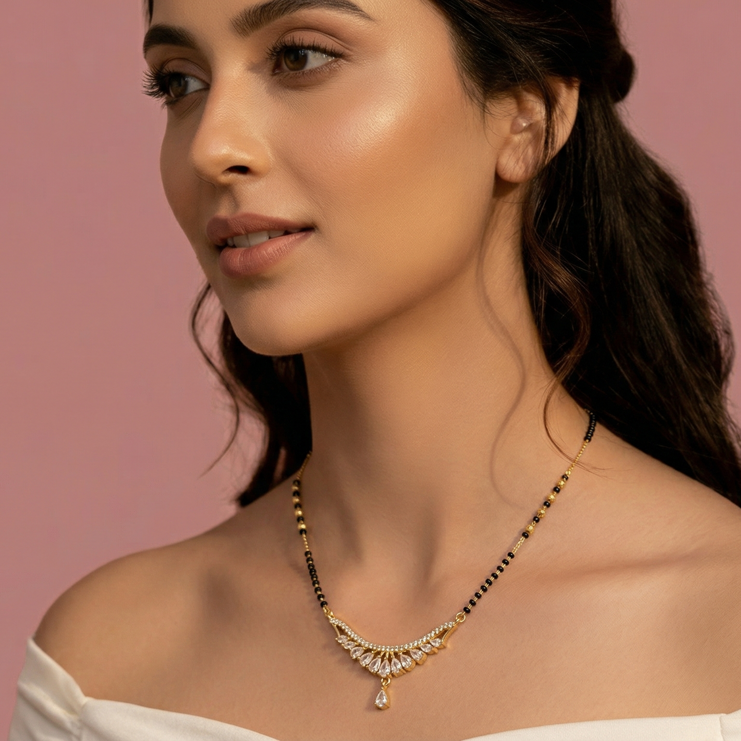 Hemandri Gold Plated Mangalsutra