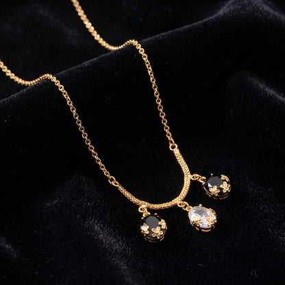 Noira Floral Charm Necklace
