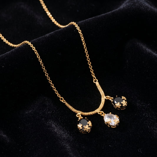 Noira Floral Charm Necklace