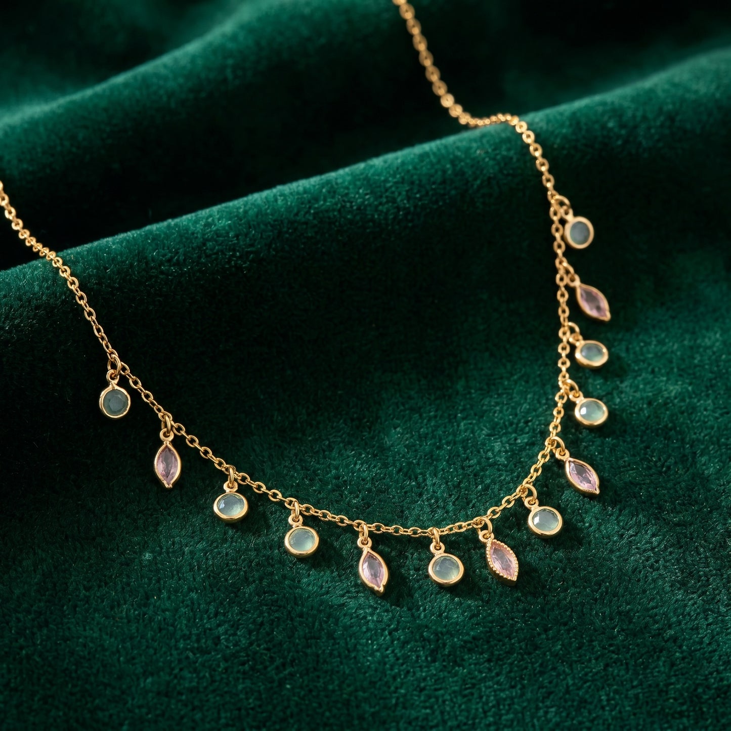 Sereia Pastel Drop Necklace