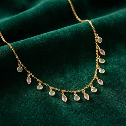 Sereia Pastel Drop Necklace