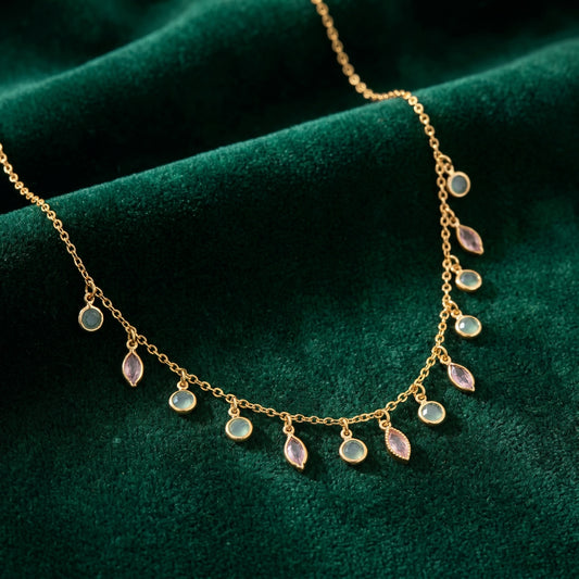 Sereia Pastel Drop Necklace