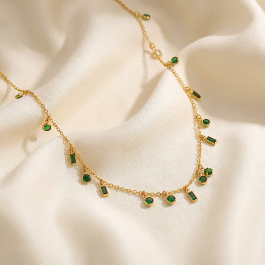 Aurelia Emerald Necklace