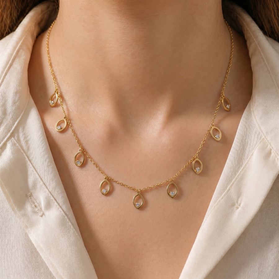 Moonlit Dew Necklace