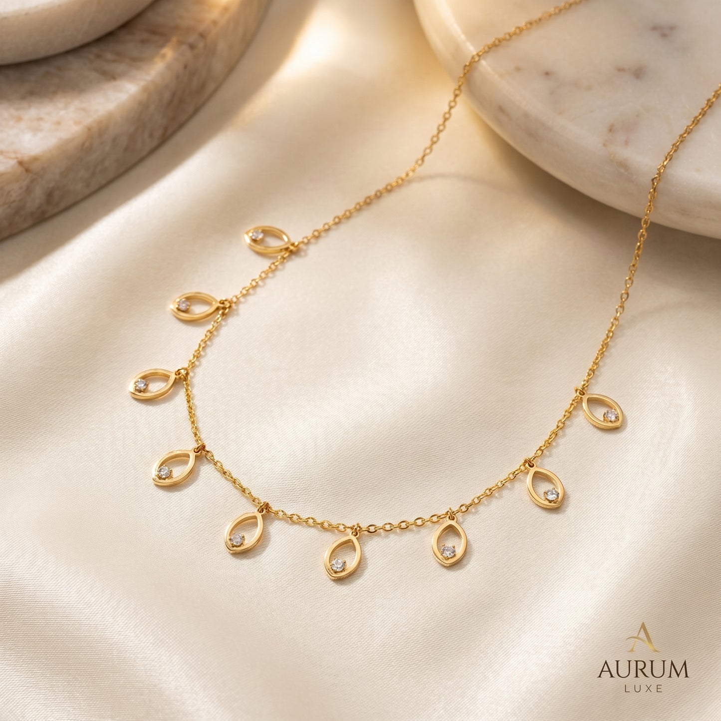Moonlit Dew Necklace