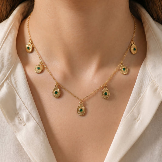 Liora Emerald Necklace