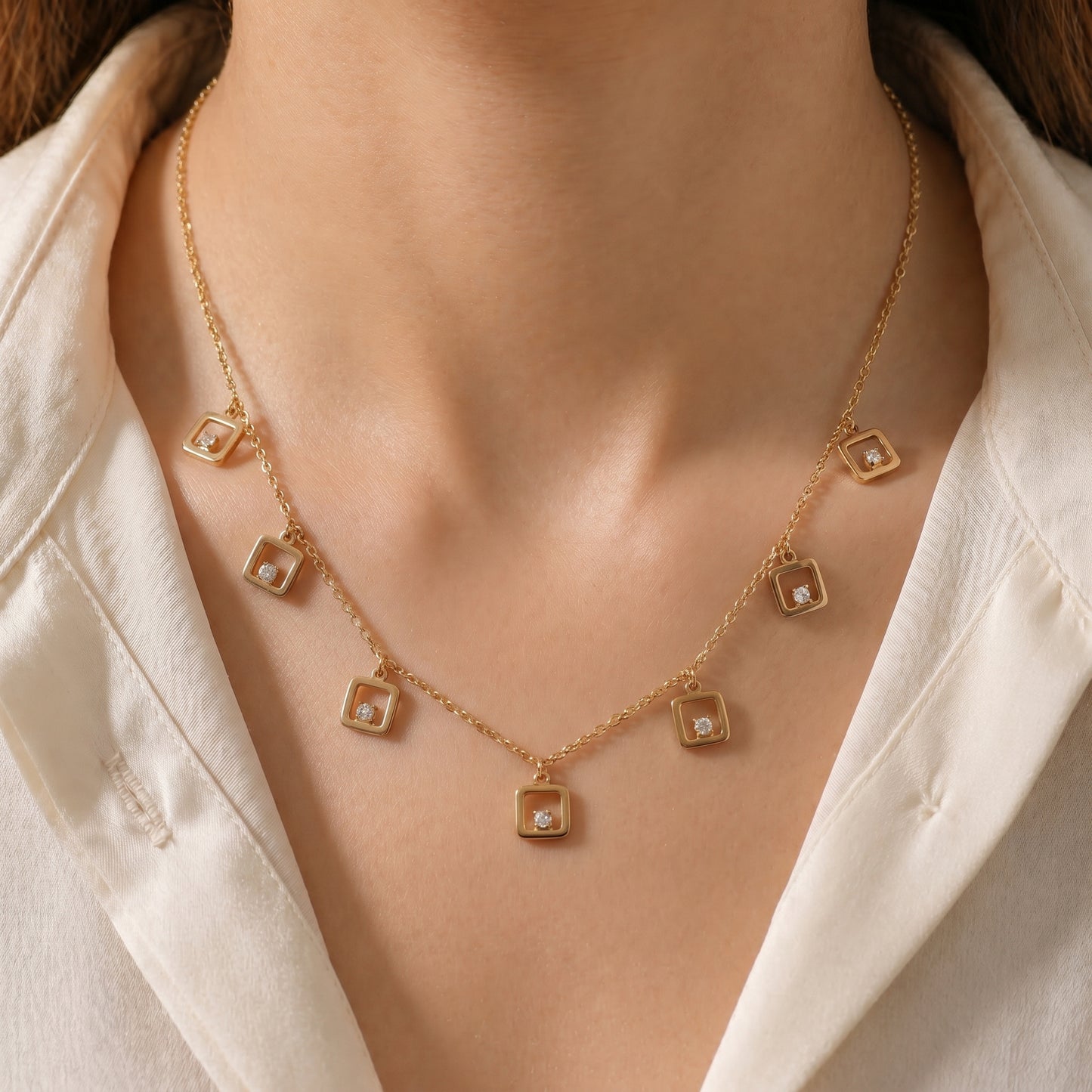 Noir Spark Necklace