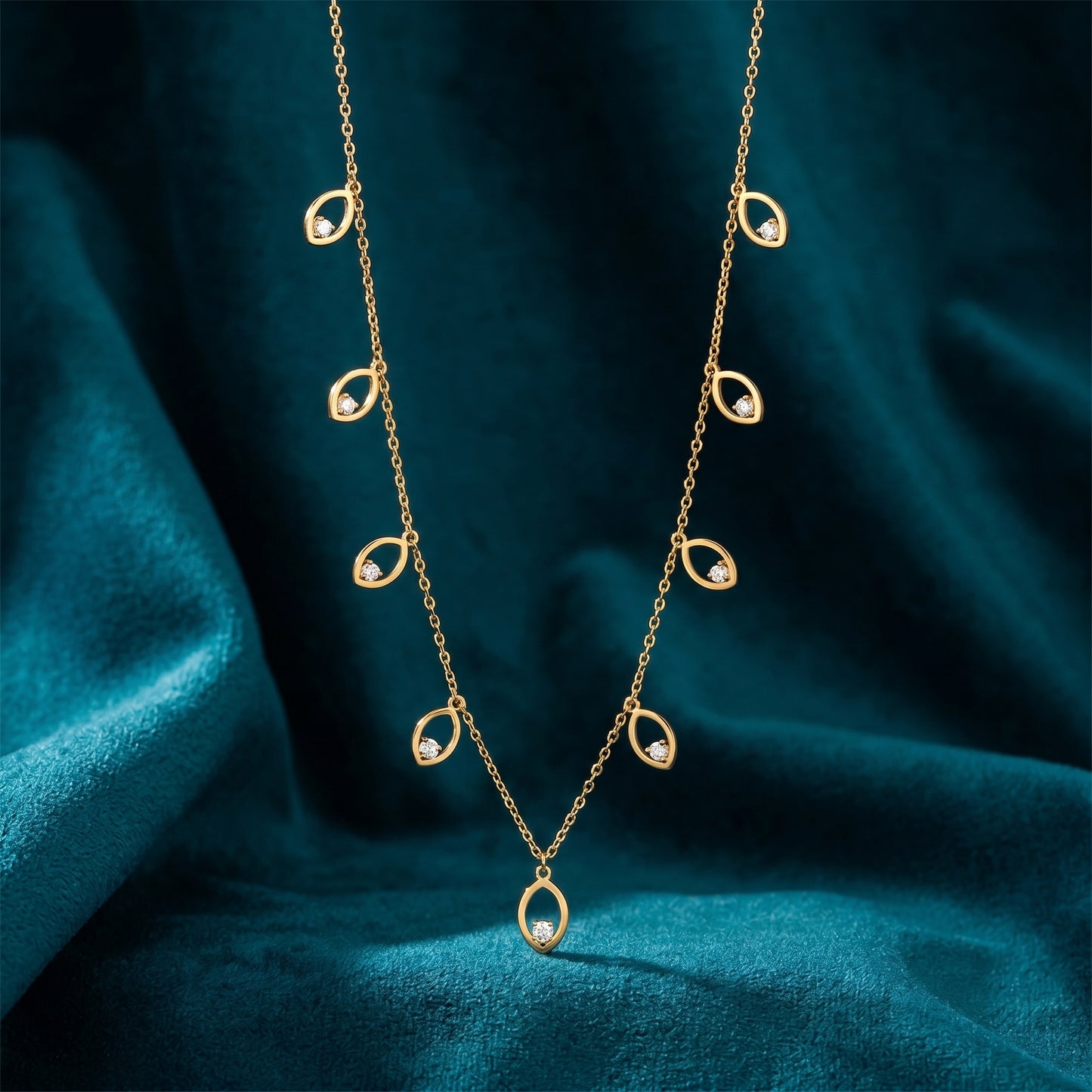 Radiant Teardrop Necklace