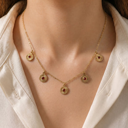 Rosyra Charm Necklace