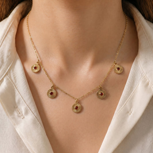 Rosyra Charm Necklace
