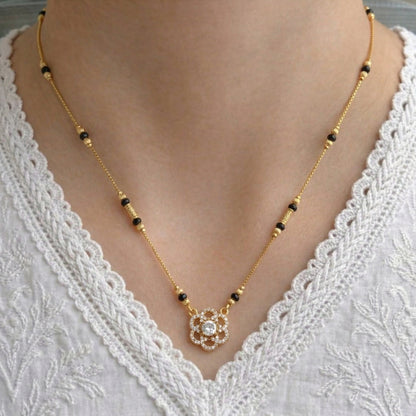 Aarika Gold Plated Mangalsutra
