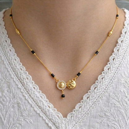 Laisha Gold Plated Mangalsutra