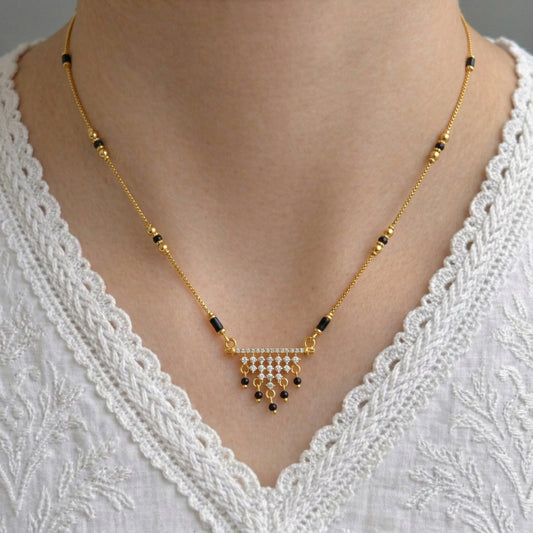 Ruhi Gold Plated Mangalsutra