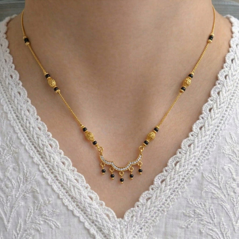 Aashvi Gold Plated Mangalsutra