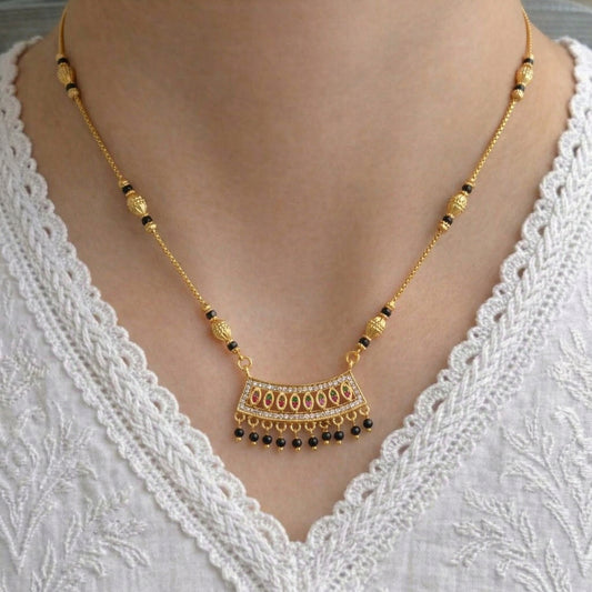 Aria Gold Plated Mangalsutra