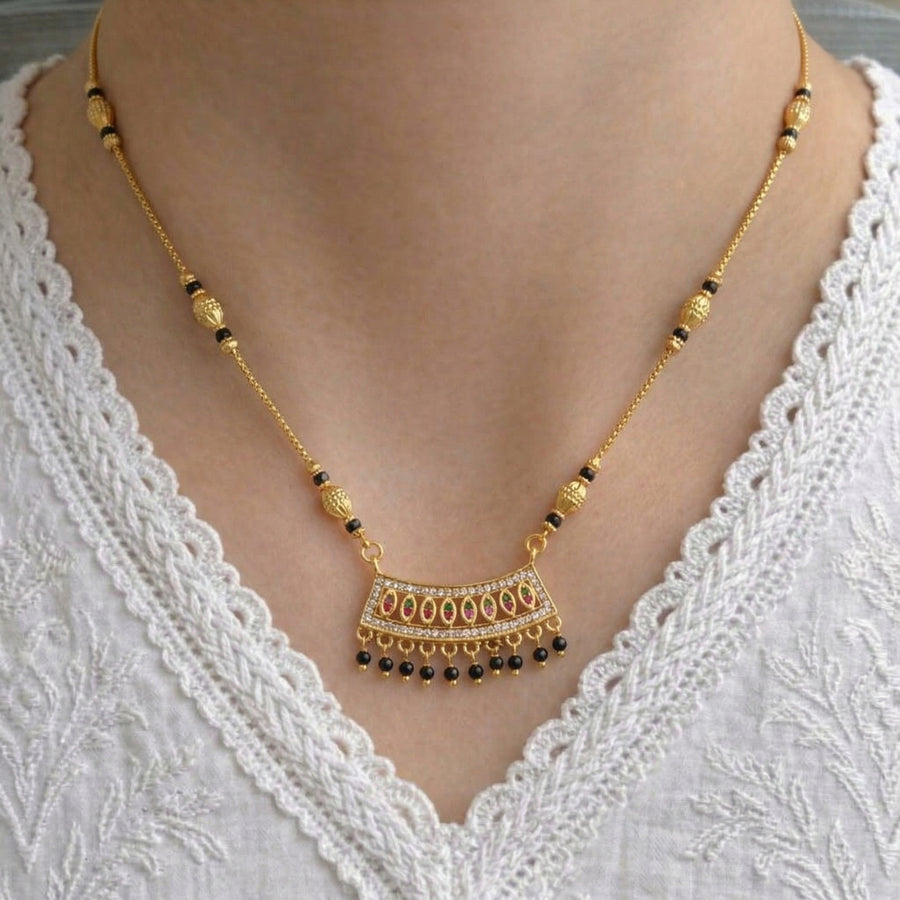 Aria Gold Plated Mangalsutra