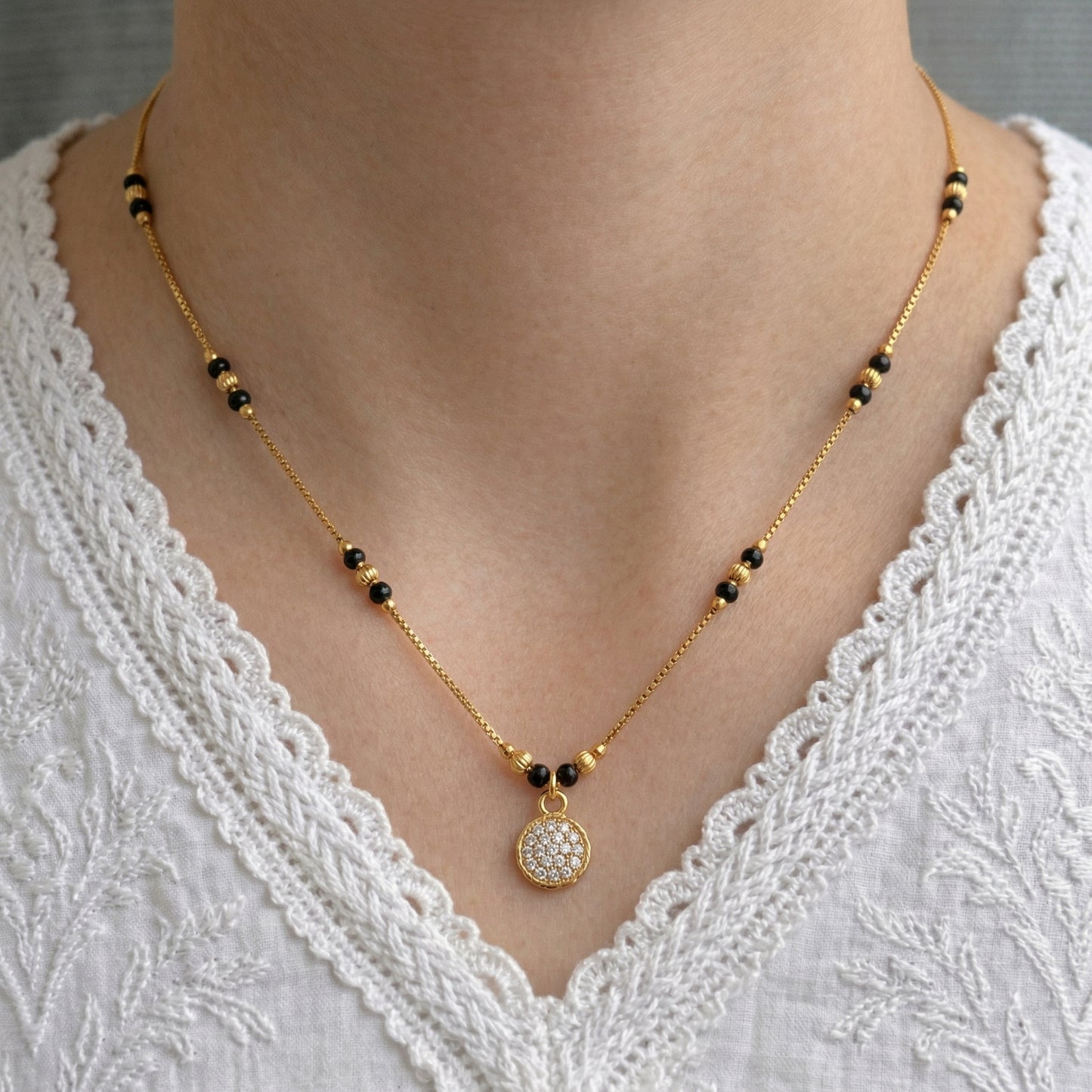 Aarvi Gold Plated Mangalsutra