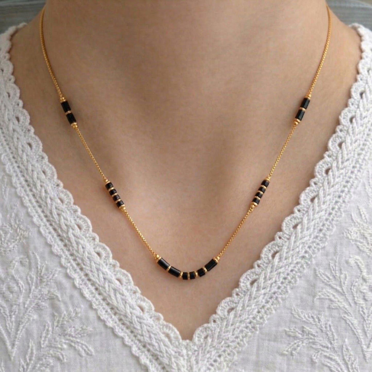 Sitara Gold Plated Mangalsutra