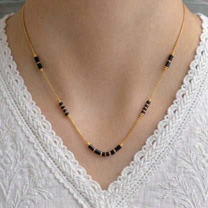 Sitara Gold Plated Mangalsutra