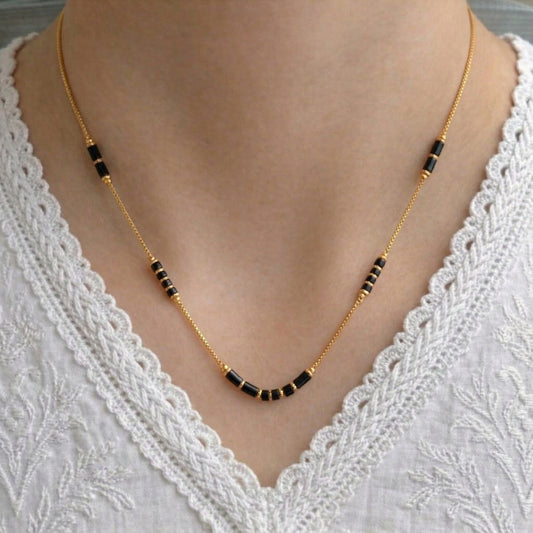 Sitara Gold Plated Mangalsutra