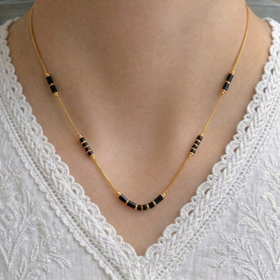 Sitara Gold Plated Mangalsutra
