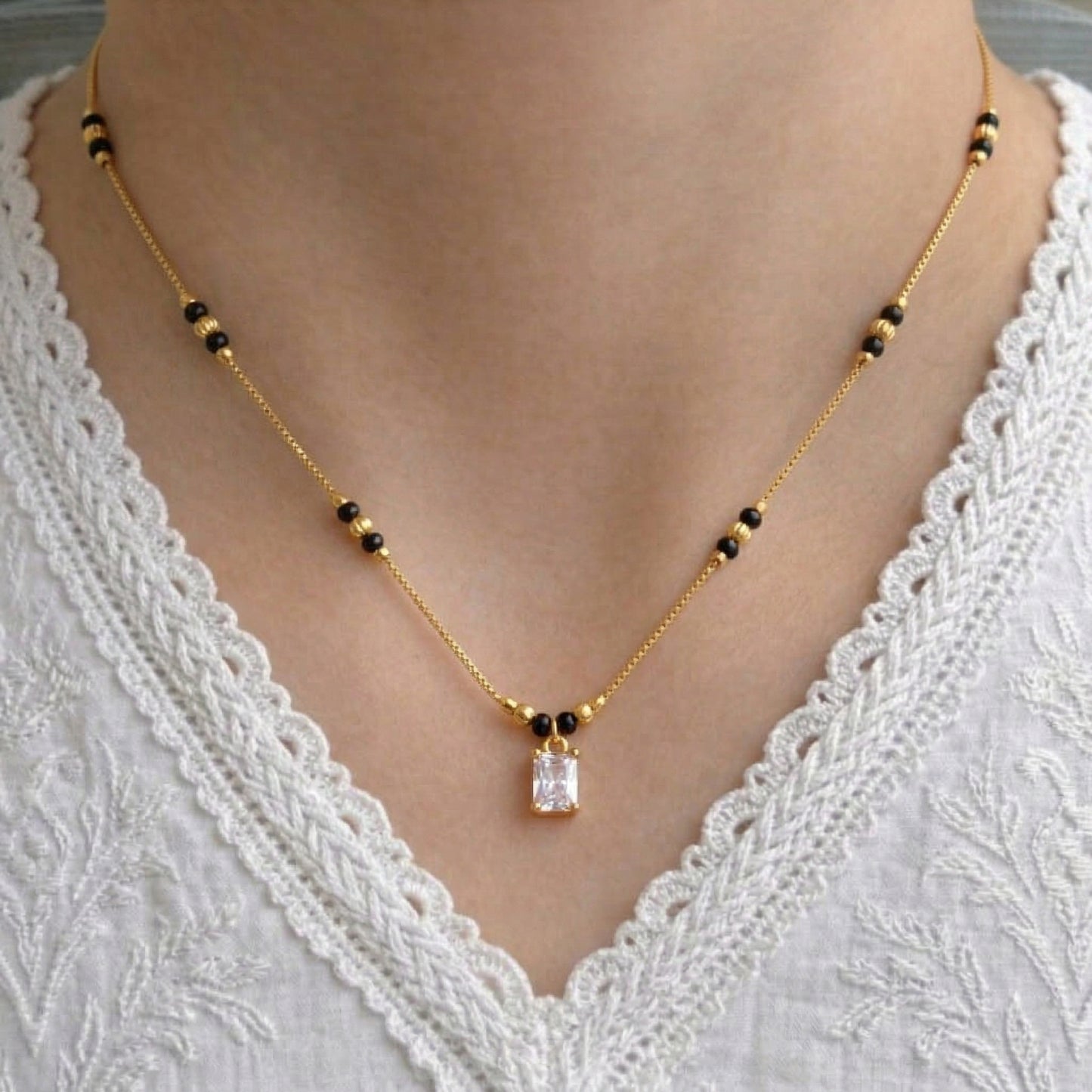 Harini Gold Plated Mangalsutra