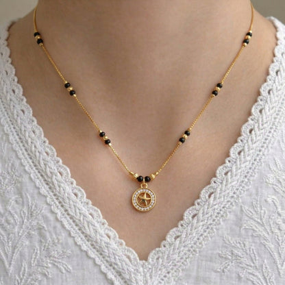 Meenal Gold Plated Mangalsutra