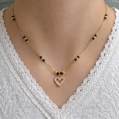 Kavini Gold Plated Mangalsutra