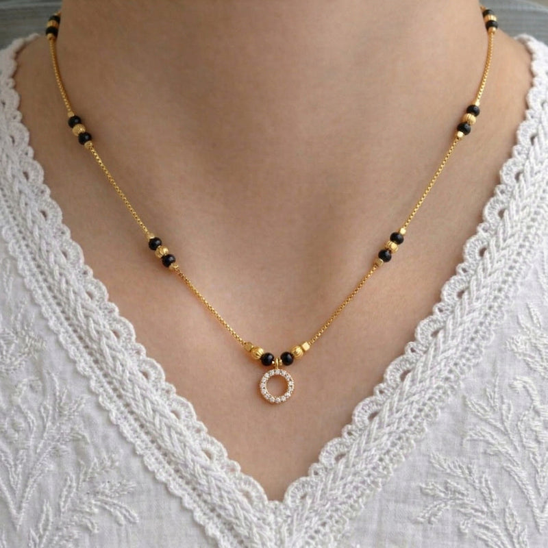 Sitara Gold Plated Mangalsutra