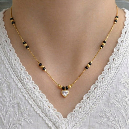 Meenal Gold Plated Mangalsutra