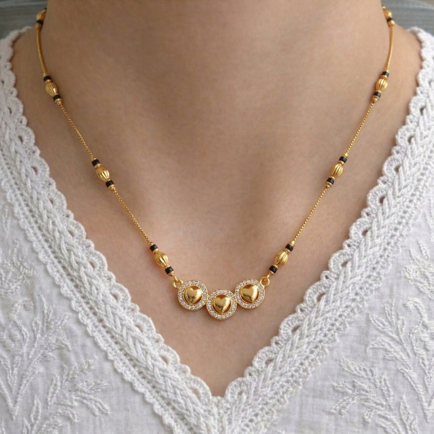 Tejal Gold Plated Mangalsutra