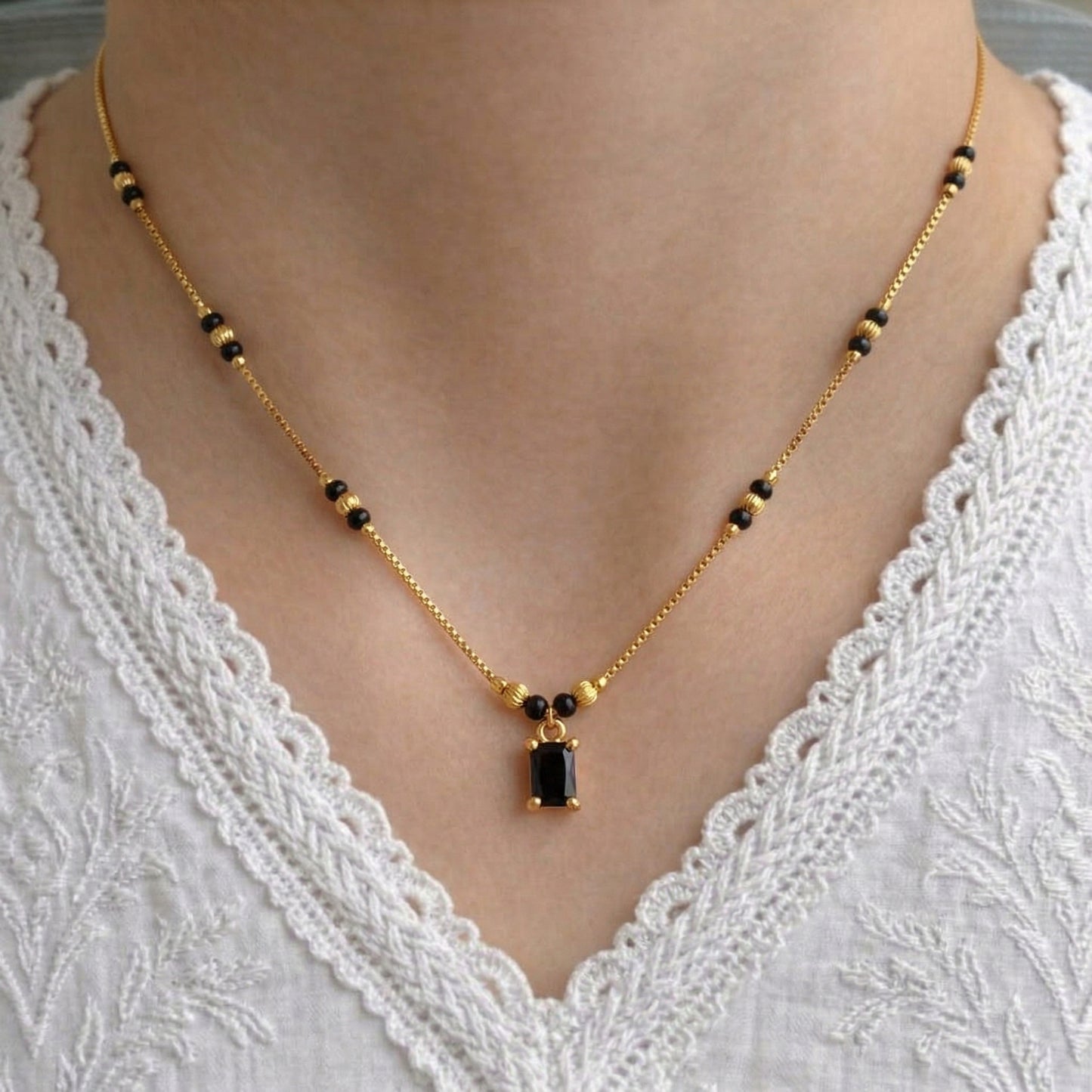 Hritika Gold Plated Mangalsutra