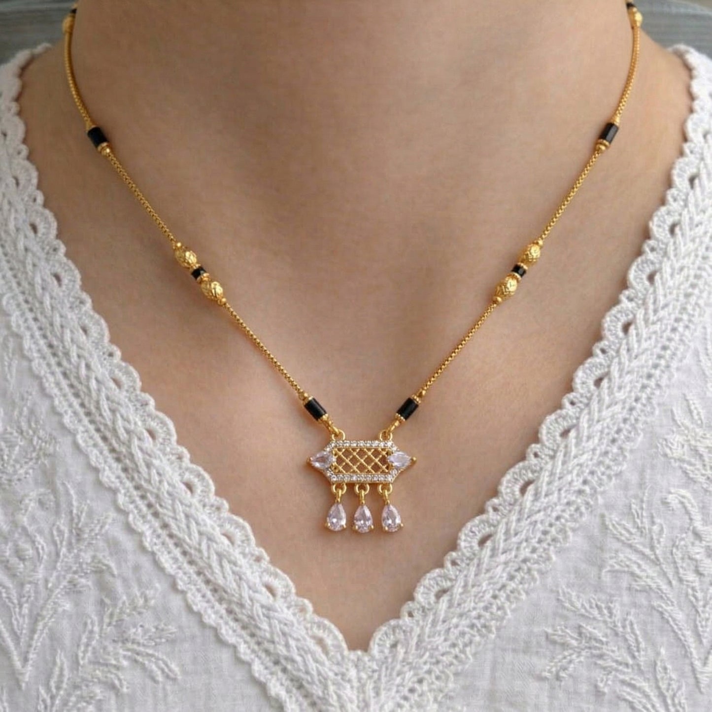 Bani Gold Plated Mangalsutra