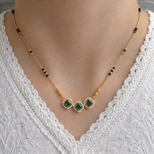 Madhuri Gold Plated Mangalsutra