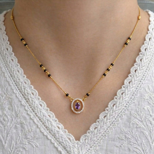 Sumedha Gold Plated Mangalsutra