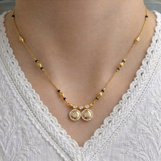 Saumya Gold Plated Mangalsutra