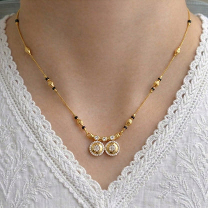 Manasvi Gold Plated Mangalsutra