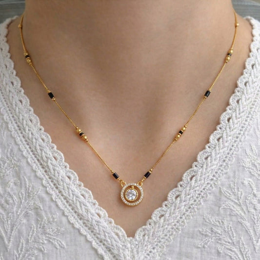 Sarika Gold Plated Mangalsutra