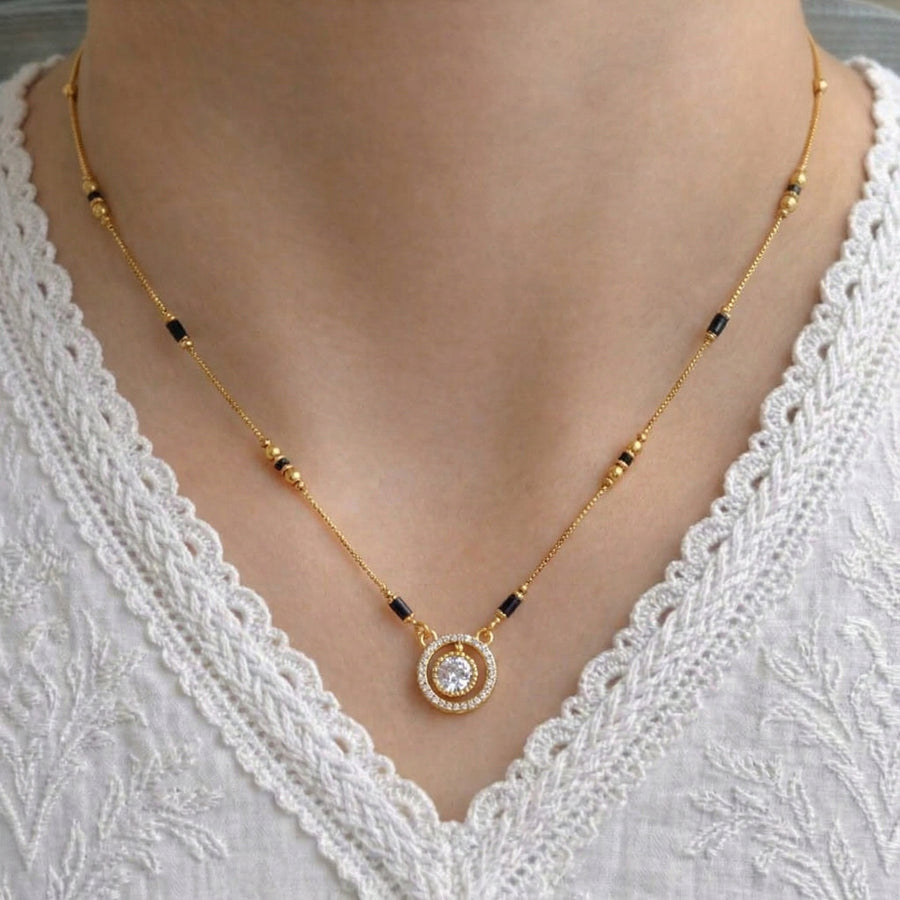 Sarika Gold Plated Mangalsutra
