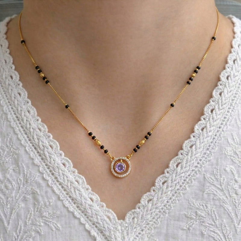 Nalini Gold Plated Mangalsutra