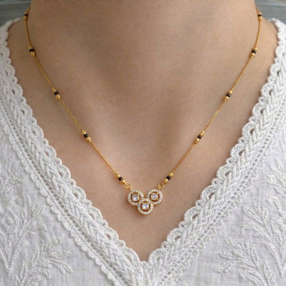 Ojasvi Gold Plated Mangalsutra