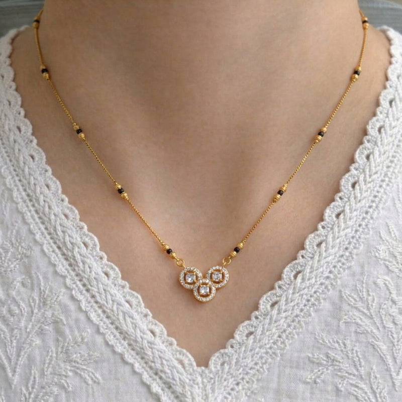 Ojasvi Gold Plated Mangalsutra